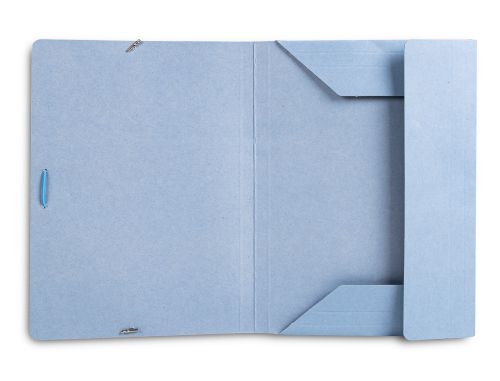Pasta de elasticos liderpapel folio com abas azul , Liderpapel , 15799 , 8423473157996